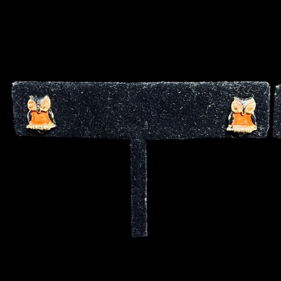 Lot of 6 Gold Tone Pierced Earrings (4838) - Picture 2 of 9